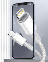 Baseus CATLGD-A01 Lightning - USB-C PD 20W 480Mb/s 2m kabel - sort