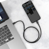 Baseus CATLGD-A01 Lightning - USB-C PD 20W 480Mb/s 2m kabel - sort