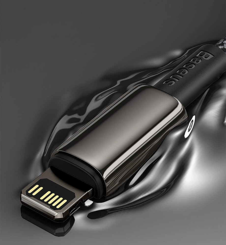 Baseus CATLWJ-01 Lightning - USB-C PD kabel 20W 480Mb/s 1m - sort
