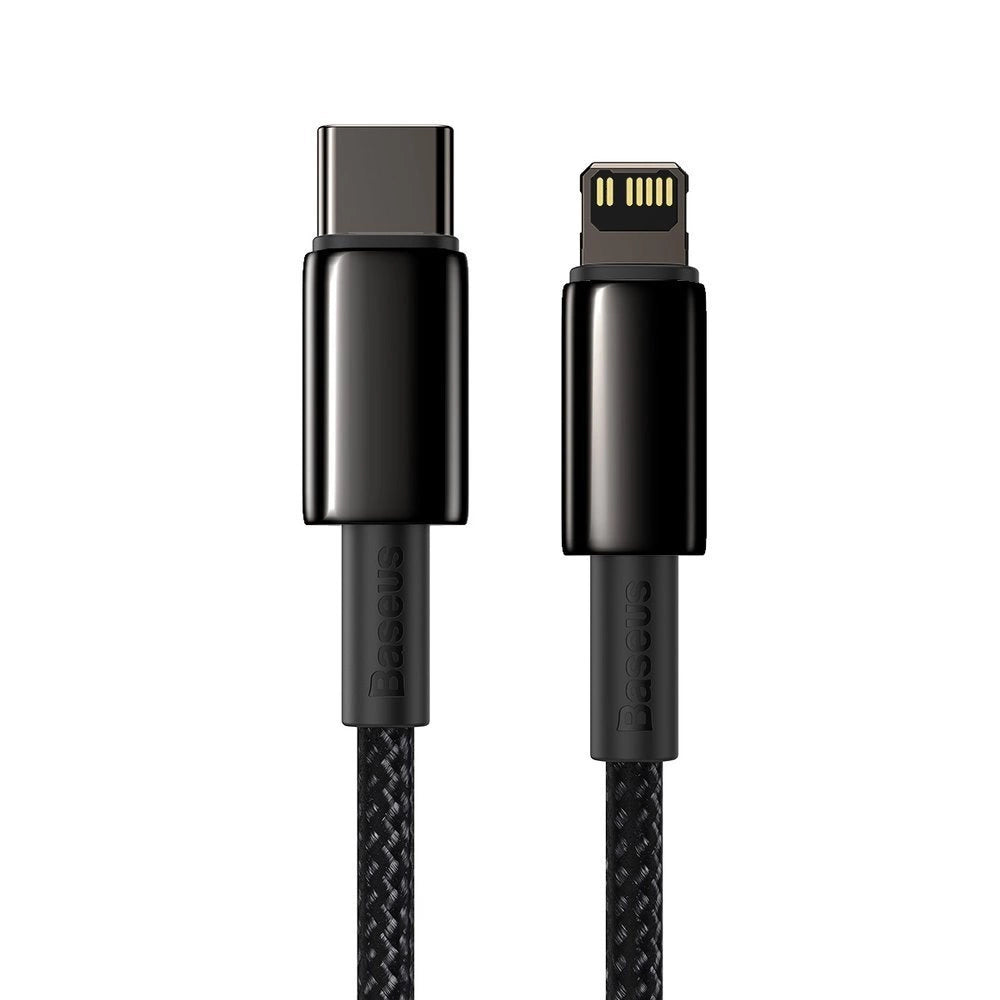 Baseus CATLWJ-01 Lightning - USB-C PD kabel 20W 480Mb/s 1m - sort