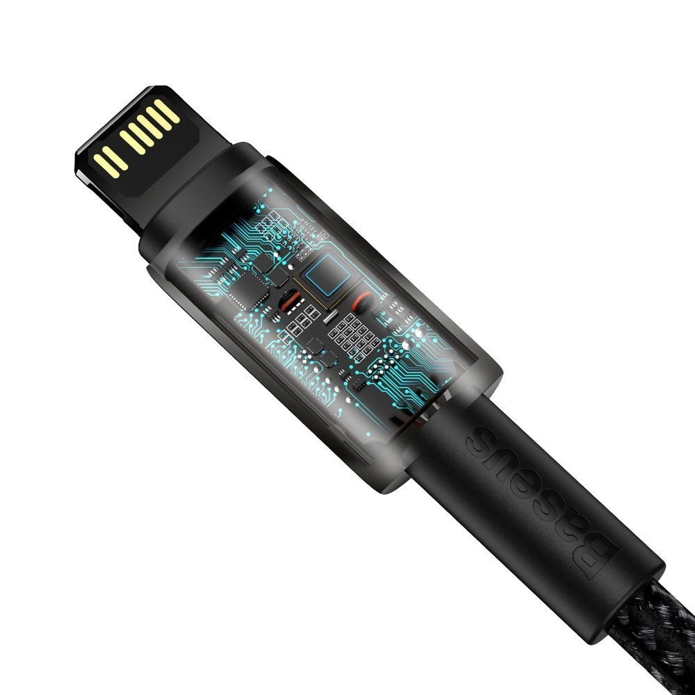 Baseus CATLWJ-01 Lightning - USB-C PD kabel 20W 480Mb/s 1m - sort