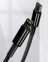Baseus CATLWJ-A01 Lightning - USB-C PD 20W 480Mb/s 2m kabel - sort