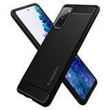 Spigen Rugged Armor Case til Samsung Galaxy S20 FE - Matte sort