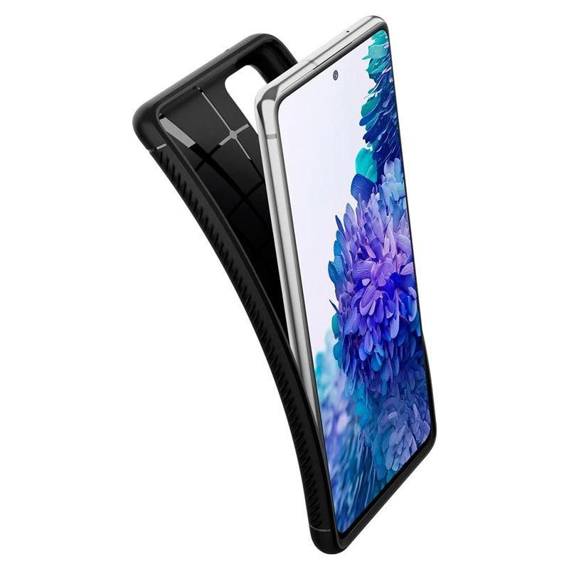 Spigen Rugged Armor Case til Samsung Galaxy S20 FE - Matte sort