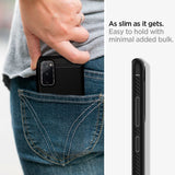 Spigen Rugged Armor Case til Samsung Galaxy S20 FE - Matte sort