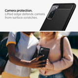 Spigen Rugged Armor Case til Samsung Galaxy S20 FE - Matte sort