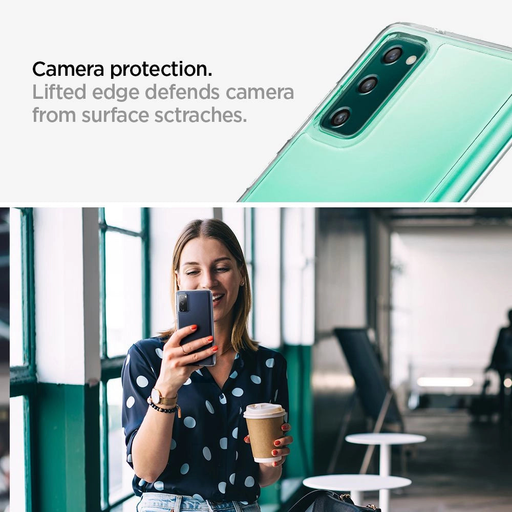 Spigen Ultra Hybrid Case til Samsung Galaxy S20 FE - Klar