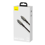 Baseus CATWJ-A01 USB-C - USB-C PD QC kabel 100W 5A 480Mb/s 2m - sort