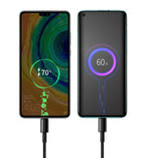 Baseus CATWJ-A01 USB-C - USB-C PD QC kabel 100W 5A 480Mb/s 2m - sort