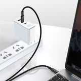 Baseus CATWJ-A01 USB-C - USB-C PD QC kabel 100W 5A 480Mb/s 2m - sort