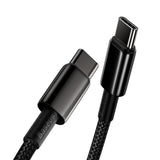 Baseus CATWJ-A01 USB-C - USB-C PD QC kabel 100W 5A 480Mb/s 2m - sort
