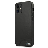 Etui BMW BMHCP12SMHOLBK iPhone 12 mini 5,4" sort/sort hardcase M Collection Smooth PU