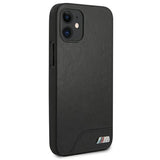 Etui BMW BMHCP12SMHOLBK iPhone 12 mini 5,4" sort/sort hardcase M Collection Smooth PU
