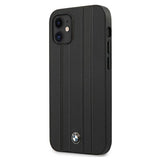 Etui BMW BMHCP12STTBK iPhone 12 mini 5,4" sort/sort hårdkasse Signature Tire Marks