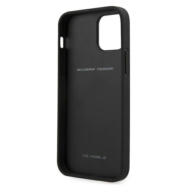 Ferrari FEHQUHCP12LBK iPhone 12 Pro Max 6.7" sort/sort hardcase Off Track Quilted