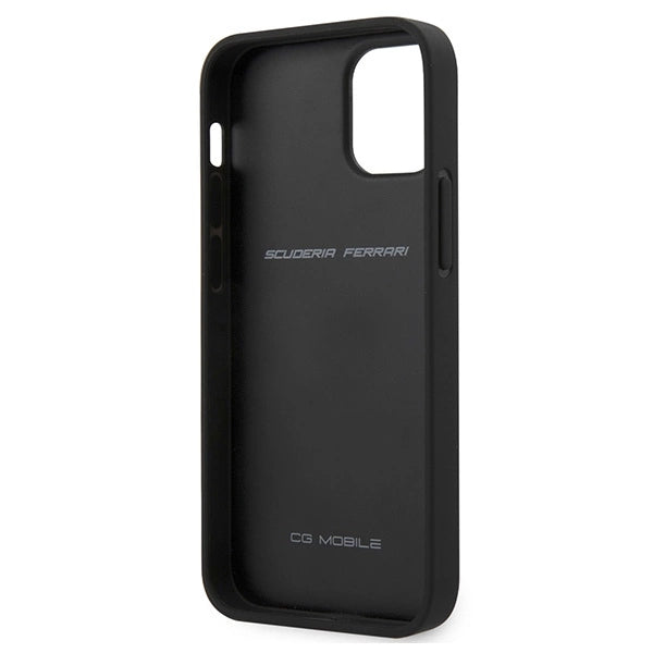 Ferrari FEHQUHCP12SBK iPhone 12 mini 5.4" sort/sort hardcase Off Track Quilted