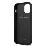 Ferrari FESPEHCP12MBK iPhone 12/12 Pro 6.1" sort/sort hardcase På sporet Perforeret