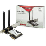 Inter-Tech DMG-33 Netværksadapter PCI Express x1 1300Mbps