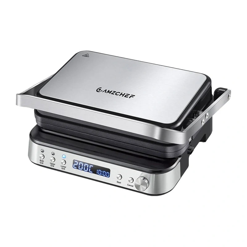 AMZCHEF CE-LS-GC02C-H-WP Elektrisk grill