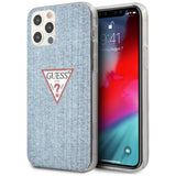 Guess GUHCP12LPCUJULLB iPhone 12 Pro Max 6.7" blå/lysblå hardcase Jeans Collection
