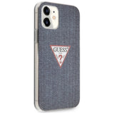 Guess GUHCP12SPCUJULDB iPhone 12 mini 5.4" marine/mørkblå hardcase Jeans Collection
