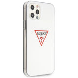 Guess GUHCP12MPCUCTLWH iPhone 12/12 Pro 6.1" hvide/hvide hardcase Triangle Collection
