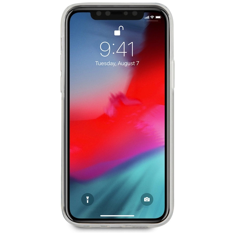 Guess GUHCP12SPCUCHWH iPhone 12 mini 5.4" hvid/hvid hardcase Gold Chain Collection