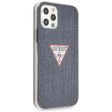 Guess GUHCP12LPCUJULDB iPhone 12 Pro Max 6.7" marine/mørkblå hardcase Jeans Collection
