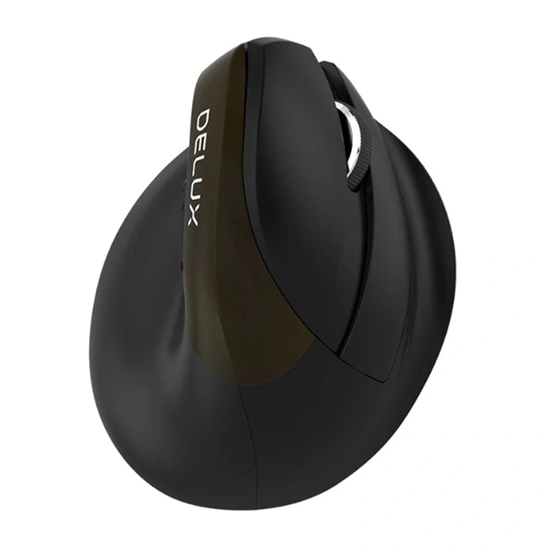 Delux M618Mini Gold Ergonomisk Mus (USB / Bluetooth / 2.4G)