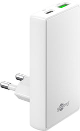 Goobay USB-C 45Watt GaN Adapter 1xUSB-C + 1xUSB-A Hvid