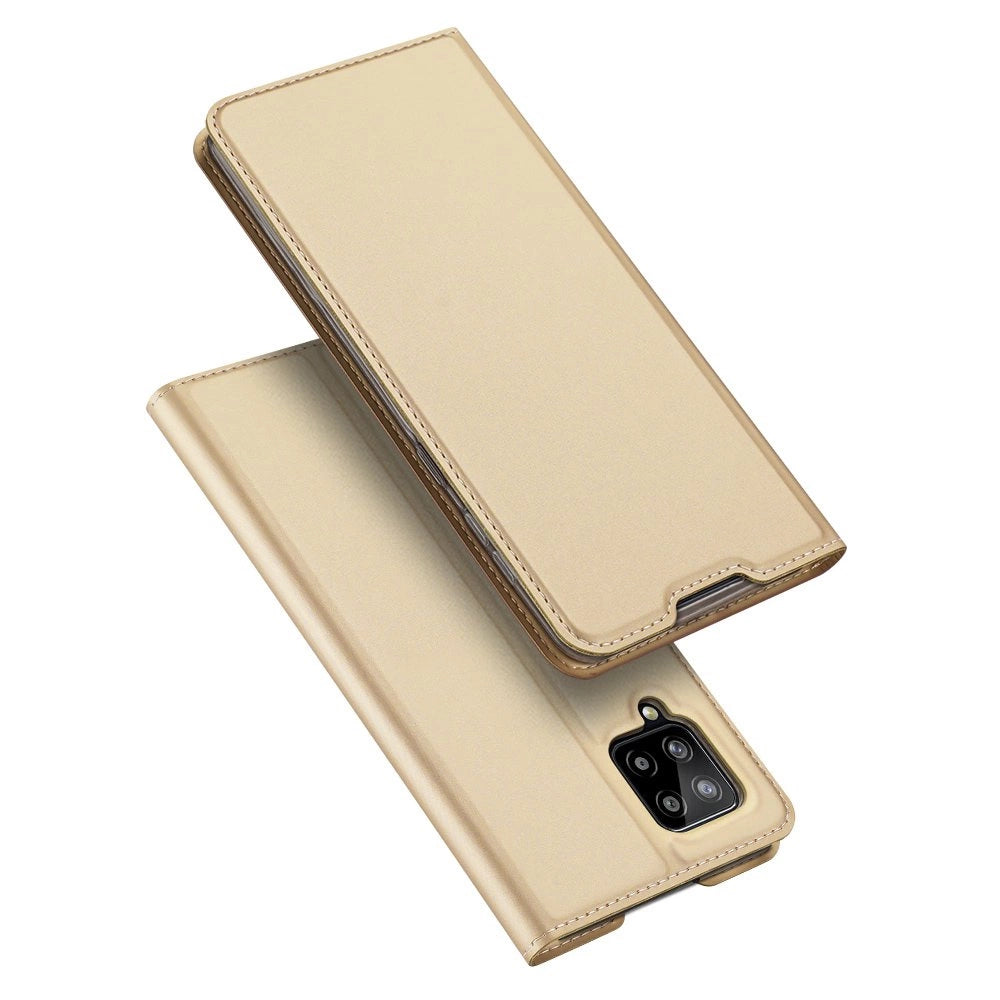 DUX DUCIS Skin Pro Bokhylster til Samsung Galaxy A42 5G guld