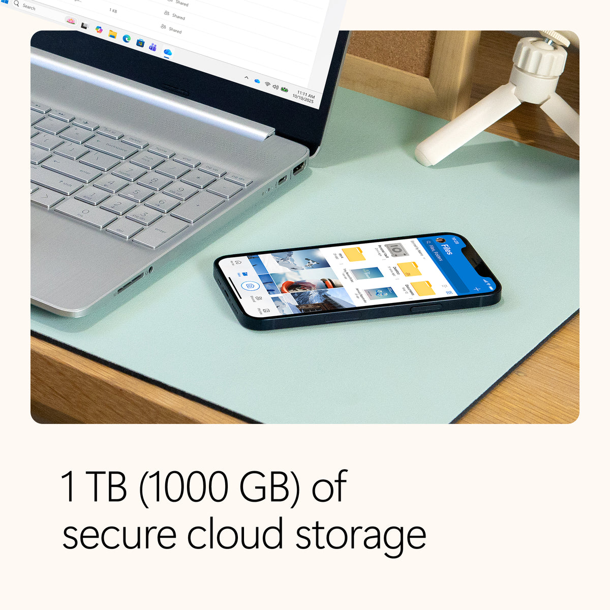 Microsoft 365 Personal Licensabonnemet 1 år 1 bruger Op til 5 enheder Android iOS Windows MacOS