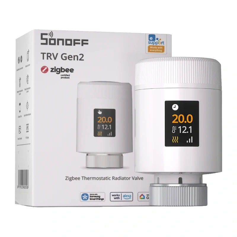 Termostatventil SONOFF TRV Gen2 ZigBee