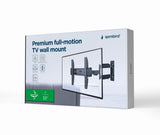 Gembird WM-55ST-02 tv-beslag 139,7 cm (55") Sort
