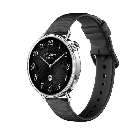 Xiaomi Watch S4 41mm sort med Fluorgummi Strap EU BHR07VRGL