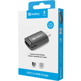 USB-C to HDMI 4K60Hz Dongle, Alu