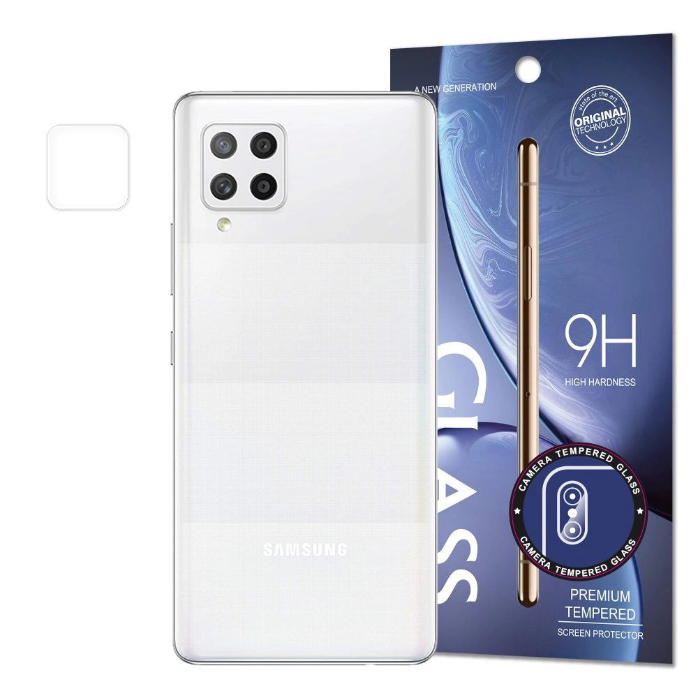 Kamera Hærdet glas super holdbart 9H glas beskytter Samsung Galaxy A42 5G (emballage   konvolut)