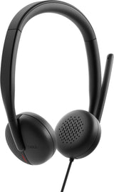 DELL WH3024 Headset Ledningsført Kontor/Callcenter USB Type-C Sort