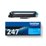 Brother TN-247C tonerpatron 1 stk Original Blå