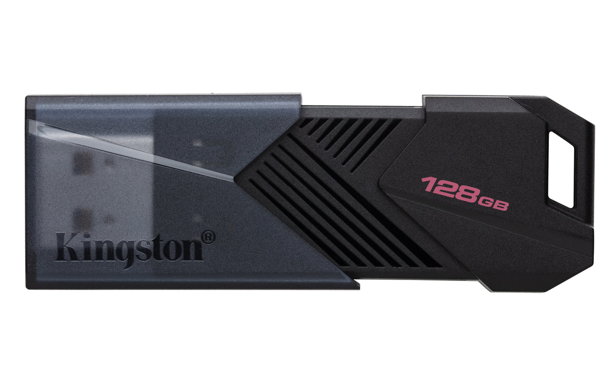 Kingston Technology DataTraveler 128 GB Portable USB 3.2 Gen 1 Exodia Onyx