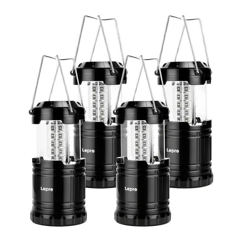 Camping lanterne LEPRO PR330040-2, 4 stykker