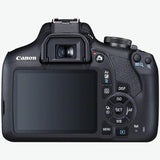 Canon EOS 2000D + EF-S 18-55mm f/3.5-5.6 III SLR kamerasæt 24,1 MP CMOS 6000 x 4000 pixel Sort