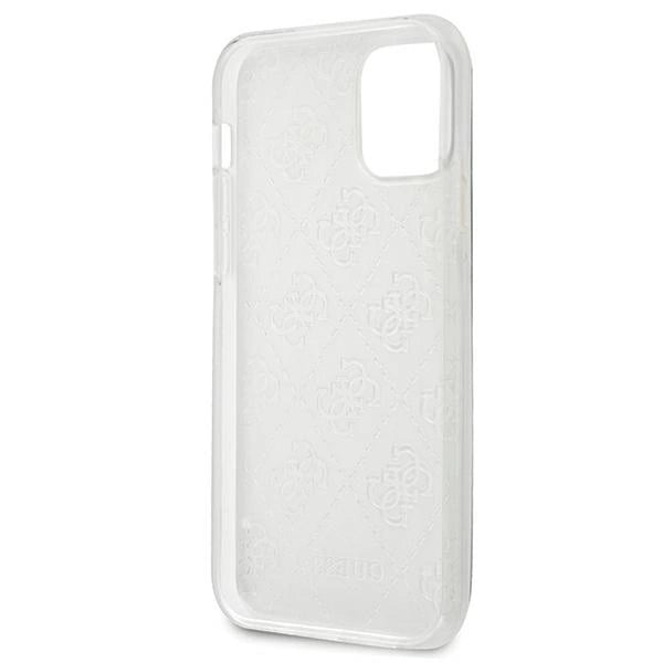 Guess GUHCP12S3D4GTR iPhone 12 mini 5.4" gennemsigtig hardcase 4G 3D Pattern Collection