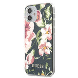 Guess GUHCP12SIMLFL03 iPhone 12 mini 5.4" navy/navy N°3 Blomsterkollektion