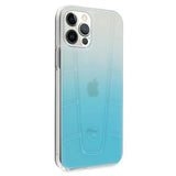 Mercedes MEHCP12LCLGBL iPhone 12 Pro Max 6,7" Niebieski/blå hardcase Transparent Line
