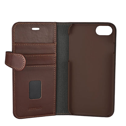 Wallet Læder iPhone 6/7/8/SE2020/22 Brun