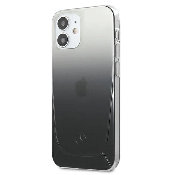 Mercedes MEHCP12SARGBK iPhone 12 mini 5,4" sort/sort hardcase Transparent Line