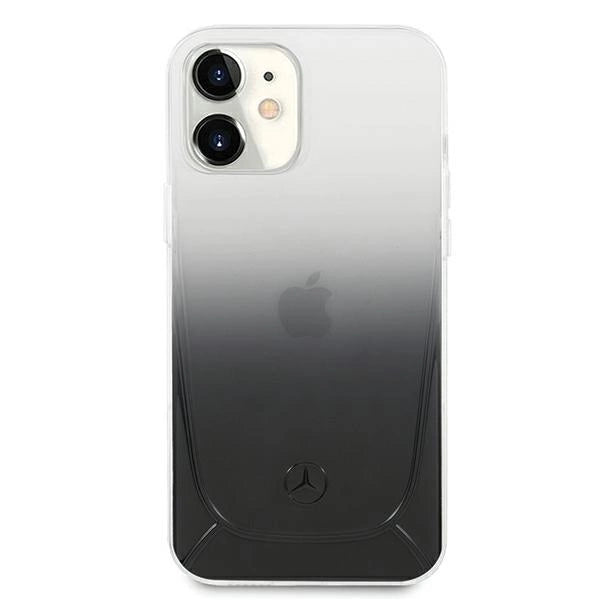 Mercedes MEHCP12SARGBK iPhone 12 mini 5,4" sort/sort hardcase Transparent Line