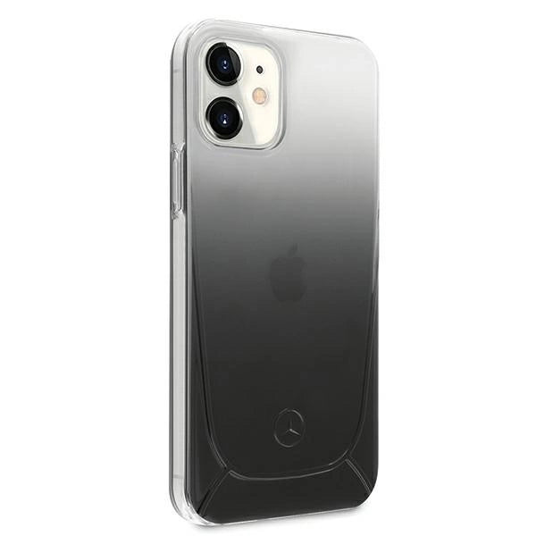 Mercedes MEHCP12SARGBK iPhone 12 mini 5,4" sort/sort hardcase Transparent Line