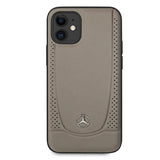 Mercedes MEHCP12SARMBR iPhone 12 mini 5,4" brązowy/brown hardcase Urban Line